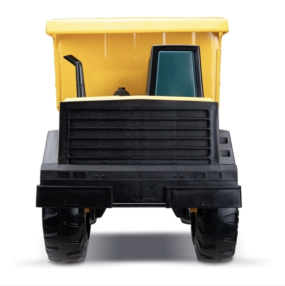 Tonka Steel Classics Dump Truck - Yellow and Black Large 17" - Picture 6 of 14
